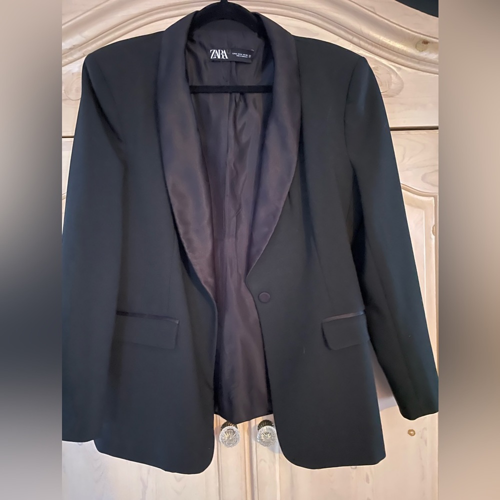 Zara tuxedo blazer